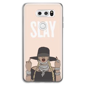 Slay All Day: LG V30 Transparant Hoesje