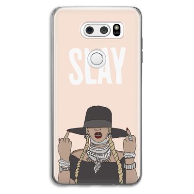 Slay All Day: LG V30 Transparant Hoesje