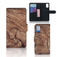 Samsung Galaxy A41 Book Style Case Tree Trunk - thumbnail