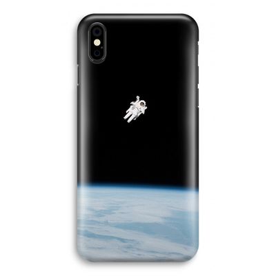 Alone in Space: iPhone Xs Volledig Geprint Hoesje