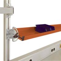 Manuflex LZ8299.2001 ESD Kantelbare ESD-plank voor CANTOLAB, nuttige diepte 195 mm. Voor tafel breedte 1600 mm