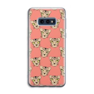 Tijger: Samsung Galaxy S10e Transparant Hoesje