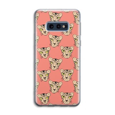 Tijger: Samsung Galaxy S10e Transparant Hoesje