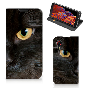 Samsung Galaxy Xcover 5 Hoesje maken Zwarte Kat