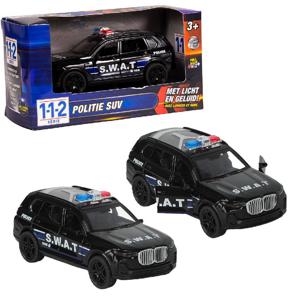 112 S.W.A.T. pull-back politieauto met licht en geluid - 1:36