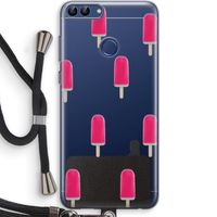 Waterijsje: Huawei P Smart (2018) Transparant Hoesje met koord