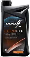 Wolf motorolie "extendtech hm" motoroil 5w40 1l extendtech hm