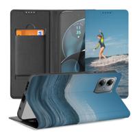 Stand Case Hoesje Maken voor de Motorola Moto G14 | Eigen telefoonhoesje ontwerpen | Op maat gemaakt