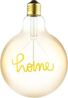 DecoDim Mega LED Lamp met tekst E27 - Home - Dimbaar extra warm wit - Globe
