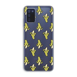 Bananas: Samsung Galaxy A03s Transparant Hoesje