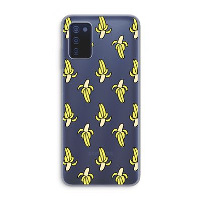 Bananas: Samsung Galaxy A03s Transparant Hoesje