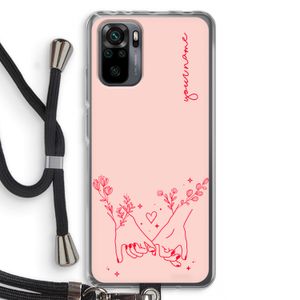 Best Friends: Xiaomi Redmi Note 10 Pro Transparant Hoesje met koord
