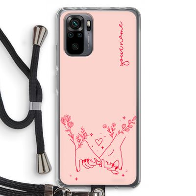Best Friends: Xiaomi Redmi Note 10 Pro Transparant Hoesje met koord