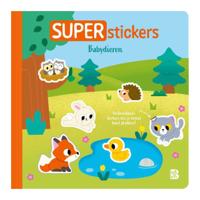 Standaard Uitgeverij Superstickers - babydieren 18m+