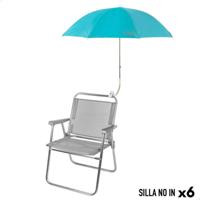 Parasol Aktive 120 x 87 x 120 cm (6 Stuks)