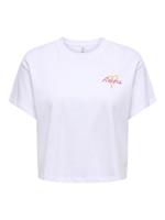Only Onlannbel S/s Boxy Crop Tee Jrs 15348981 T-shirt Korte Mouw 4990462 Bright White Amore Simone