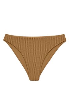 ANINE BING bas de bikini en effet gaufré - Marron