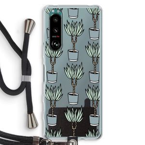 Boompje: Sony Xperia 5 III Transparant Hoesje met koord