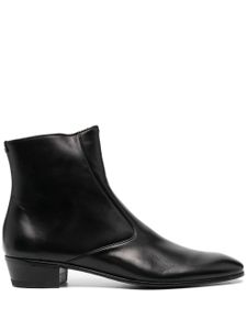 Lidfort bottines Socrate en cuir - Noir