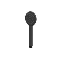 Handdouche IVY Rond 9 cm Satin Spray Mat Zwart PED
