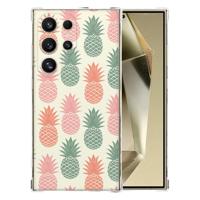 Samsung Galaxy S25 Ultra Hoesje - Ananas TPU Antishock Samsung Galaxy S25 Ultra Hoesje - Ananas TPU Antishock