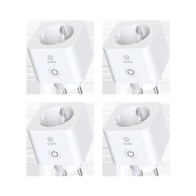 Woox R6113 Slimme stekker + meter 4-pack