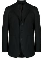 Low Brand blazer à revers crantés - Noir