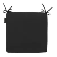 Zitje universeel 40x40x5 met rits Panama black Zitje universeel 40x40x5 met rits Panama black
