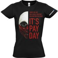 Payday 2 Girl-Shirt Wolf Mask - thumbnail