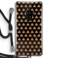Poop emoji: Xiaomi Mi Mix 2 Transparant Hoesje met koord