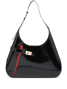 Ferragamo grand sac porté épaule Hobo - Noir