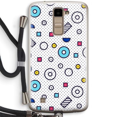8-bit N°9: LG K10 (2016) Transparant Hoesje met koord