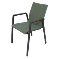 Genesee stapelstoel midnight grey forest green - Oosterik home Genesee stapelstoel midnight grey forest green - Oosterik home