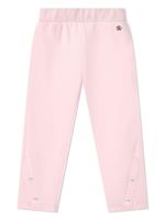 Roberto Cavalli Junior pantalon de jogging en coton à logo imprimé - Rose