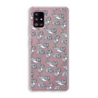 Poezen: Samsung Galaxy A51 5G Transparant Hoesje