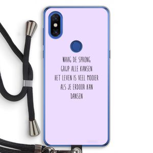 Sprong: Xiaomi Mi Mix 3 Transparant Hoesje met koord
