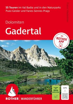 Wandelgids 3 Hikeline Dolomiten - Gadertal | Rother Bergverlag
