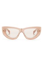 Balmain Eyewear lunettes de soleil à monture papillon - Rose - thumbnail