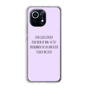 Tequila: Xiaomi Mi 11 Transparant Hoesje