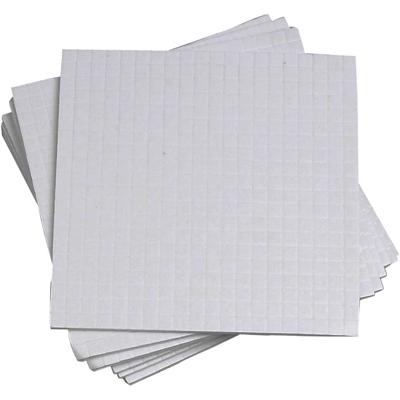 3D foam pads, afm 5x5 mm, dikte 1 mm, 10x400 stuk/ 1 doos