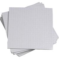 3D foam pads, afm 5x5 mm, dikte 1 mm, 10x400 stuk/ 1 doos