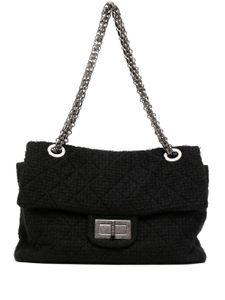 CHANEL Pre-Owned sac porté épaule 2.55 XXL Reissue - Noir