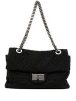 CHANEL Pre-Owned sac porté épaule 2.55 XXL Reissue - Noir - thumbnail