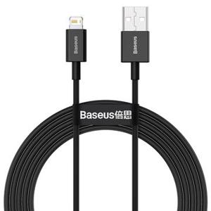 Baseus Superior Serie Lightning Kabel - 2m - Zwart