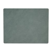 LIND DNA Placemat Hippo - Leer - Pastel Green - 45 x 35 cm - thumbnail