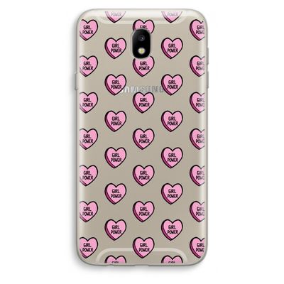 GIRL POWER: Samsung Galaxy J7 (2017) Transparant Hoesje