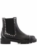 Stuart Weitzman bottines cloutées Frankie - Noir