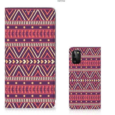 Samsung Galaxy A41 | Hoesje met Magneet | Aztec Paars