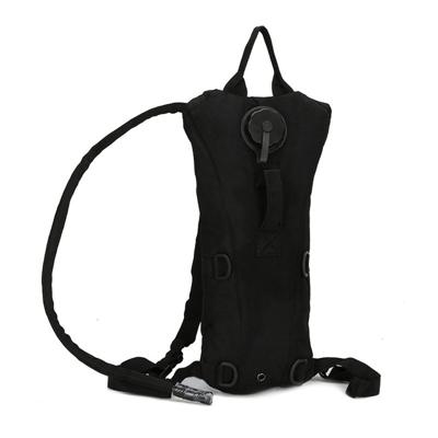 Water tas militaire tactische hydratatie rugzak Outdoor Camping Camelback nylon kameel water blaas zak voor fietsen 3L (zwart)