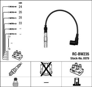Bougiekabelset RCBW235